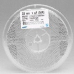 TCSVS1V105MAAR SAMSUNG SMD Tantalum Chip Capacitor, Standard-type, RoHS Compliant, 1uF, 35V, A Case, 20％