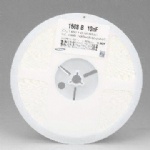 CL10B103KB8NNNC (0603B103K50V) SAMSUNG SMD Multilayer Ceramic Capacitor, CL10 Series, RoHS Compliant, 0603, 10nF, 50V, X7R, 10% Tolerance