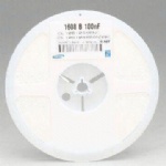 CL10B104KB8NNNC (0603B104K50V) SAMSUNG SMD Multilayer Ceramic Capacitor (MLCC), RoHS Compliant, 0603, 100nF, 50V, X7R, 10% Tolerance