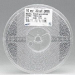 TCSVS1A336MBAR SAMSUNG SMD Tantalum Capacitor, Standard-type, RoHS Compliant, 33uF, 10V, B Case, 20％ Tolerance
